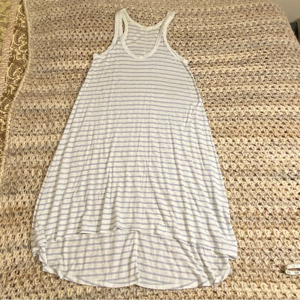 Elegant Striped Maxi Dress by Fresh Laundry